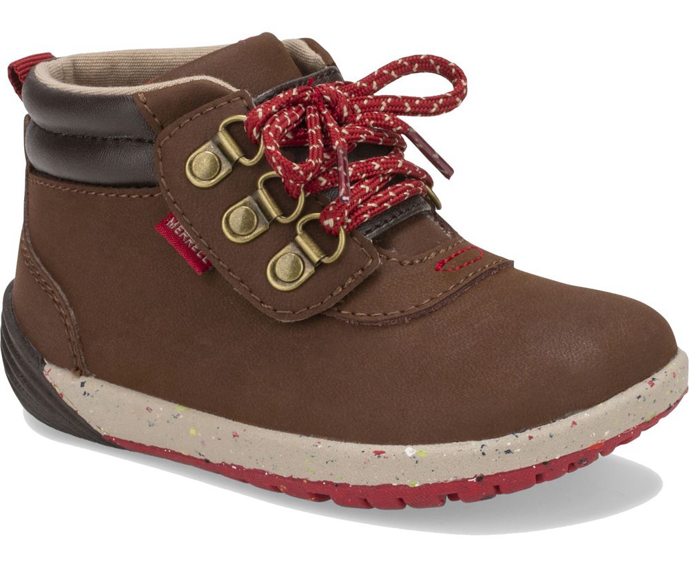 Botas Criança - Merrell Bare Access Steps® 2.0 Jr. - Marrom - WHL352671